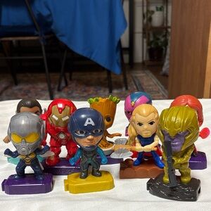 Marvel Mini Figure Set — Thanos Avengers from McDonalds